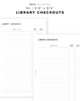 PR307 - Library Checkouts - Printable Insert