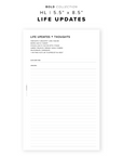 PR220 - Life Updates - Printable Insert