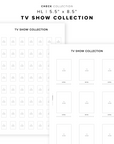 PR362 - TV Show Collection - Printable Insert