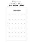 PR232 - The Bookshelf - Printable Insert