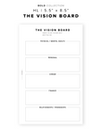 PR235 - The Vision Board - Printable Insert