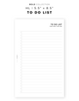 PR330 - To Do List - Printable Insert
