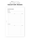 PR260 - Vacation Reads - Printable Insert