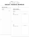 PR267 - Vacay Foodie Bundle - Printable Insert