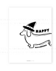 PRD183 - Happy Halloweenie - Printable Dashboard