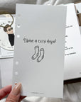 PRD192 - Have a Cozy Day - Printable Dashboard
