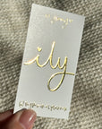 PC42 - Cozy Vibes Only (GOLD FOIL) - Planner Card