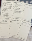 PPC34 - Playlist Cards - Printable Planner Cards