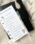 PR231 - Important. Don't Forget List - Printable Insert