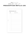 PR358 - Prescription Refills - Printable Insert
