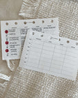 PR340 - Meal Planner Tracker - Printable Insert
