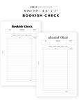 PR346 - Bookish Check - Printable Insert
