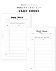 PR348 - Daily Check - Printable Insert