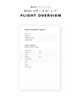 PR270 - Flight Overview - Printable Insert