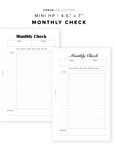 PR354 - Monthly Check - Printable Insert