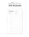 PR237 - New Releases - Printable Insert