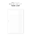 PR332 - Task List - Printable Insert