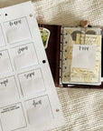 PSN08 - 2x2 Monthly Stickies - Printable Sticky Notes