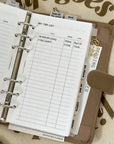 PR253 - My TBR List - Printable Insert