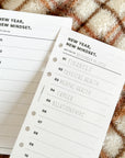 PR241 - New Year. New Mindset - Printable Insert