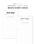 PR359 - Brain Dump Check - Printable Insert