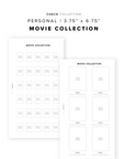 PR360 - Movie Collection - Printable Insert
