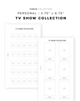 PR362 - TV Show Collection - Printable Insert
