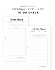 PR357 - To Do Check - Printable Insert