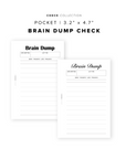 PR359 - Brain Dump Check - Printable Insert