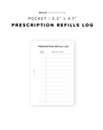 PR358 - Prescription Refills - Printable Insert