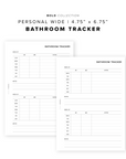 PR339 - Bathroom Tracker - Printable Insert