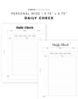 PR348 - Daily Check - Printable Insert