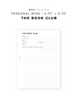 PR234 - The Book Club - Printable Insert