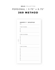 PR246 - 369 Manifest Method - Printable Insert