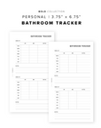PR339 - Bathroom Tracker - Printable Insert