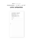 PR220 - Life Updates - Printable Insert