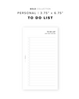 PR330 - To Do List - Printable Insert