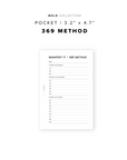 PR246 - 369 Manifest Method - Printable Insert