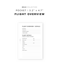 PR270 - Flight Overview - Printable Insert