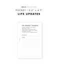 PR220 - Life Updates - Printable Insert