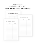 PR254 - TBR Bundle - Printable Insert