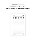 PR366 - The Inbox Newsaper - Printable Insert