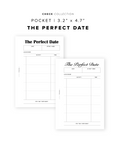 PR347 - The Perfect Date - Printable Insert