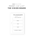 PR235 - The Vision Board - Printable Insert