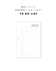 PR330 - To Do List - Printable Insert