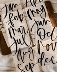 PRD228 - Quarterly Monthly Covers Bundle - Printable Dashboard