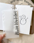 PRD195 - Snowman Land - Printable Dashboard