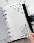 PRD167 - Spider Web Border - Printable Dashboard
