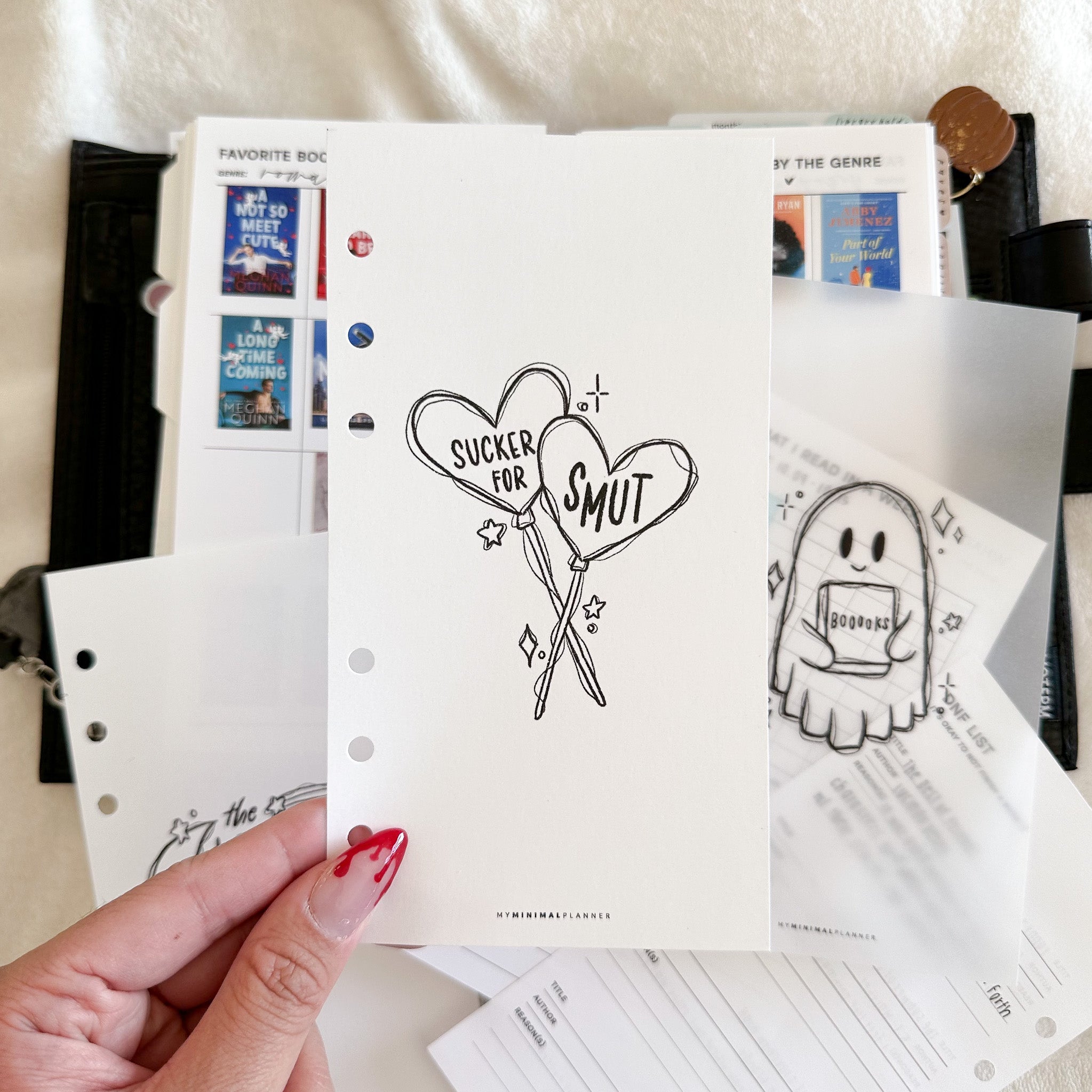 PRD186 - Sucker for Smut - Printable Dashboard – My Minimal Planner