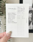 PR332 - Task List - Printable Insert